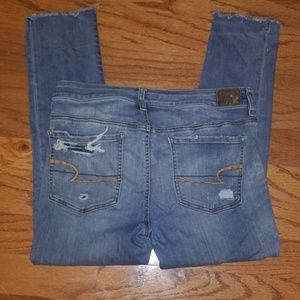 American Eagle Distressed Skinny Jeans